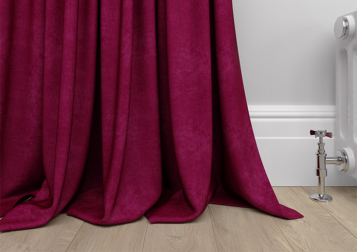 Faux Suede, Aubergine - Made to Measure Curtains - Image 6